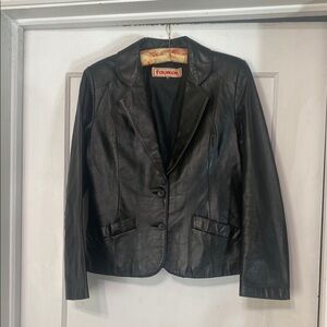 VINTAGE FOXMOOR LEATHER JACKET